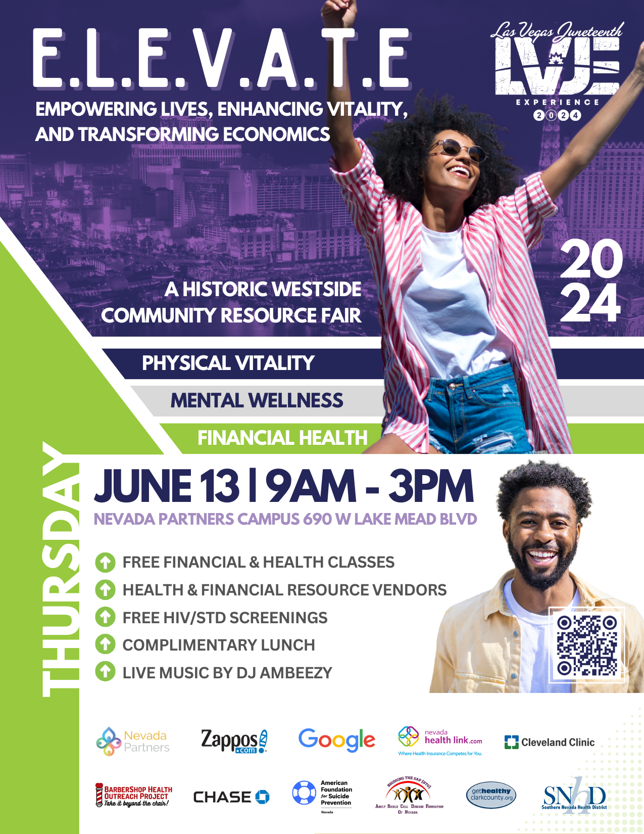 E.L.E.V.A.T.E. Community Resource Fair - Get Healthy Clark County