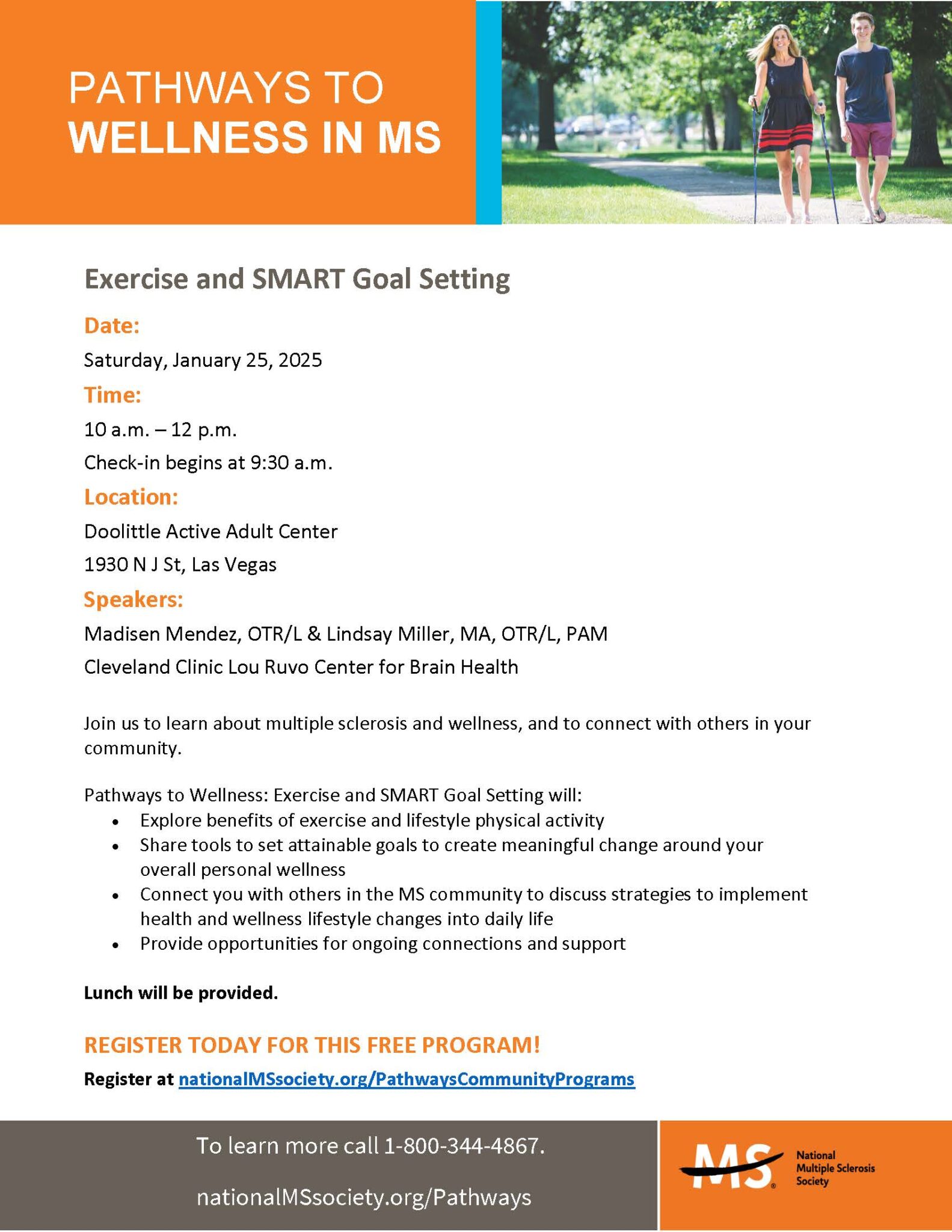 Pathways to Wellness in MS - Get Healthy Clark County